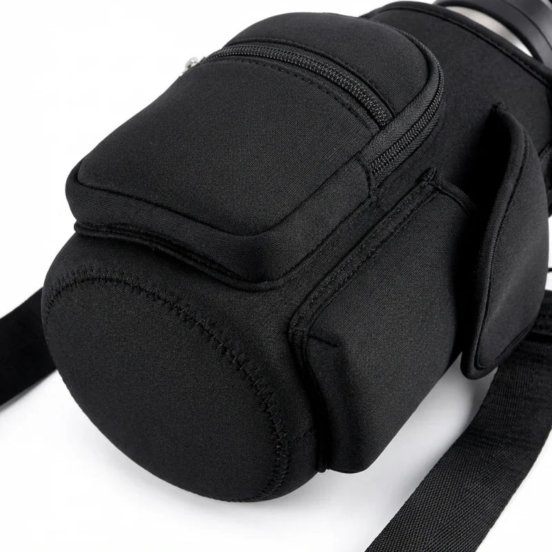 MagGrip bottle holder with side storage for phone and keys